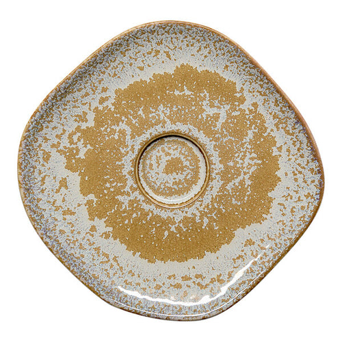 Ariane Mohenjodaro Organic Round Porcelain Saucer ( Case Of 12 )