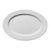 Ariane Orba Oval Embossed Wide Rim Porcelain Platter ( Case Of 6 )