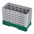 Cambro Camrack 17 Compartment Half Size Glass Rack with 11 3/4 Inch Compartments ( Case of 2 )