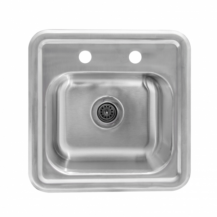 GSW Drop In Hand Sink w/ Lead-free Faucet and Strainer
