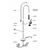 GSW AA Faucet Pre-Rinse Unit Parts and Spouts