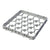 Cambro Camrack® Gray 20 Compartment Half Drop Glass Rack Extender ( Case of 12 )