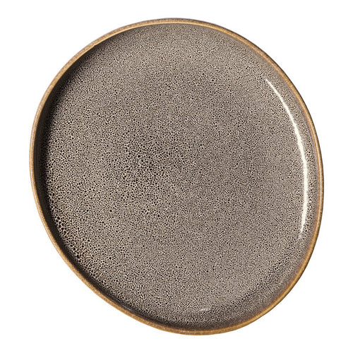 Ariane Freckles 9 5/6''x 8 7/9'' Oval Rim Porcelain Platter ( Case Of 8 )