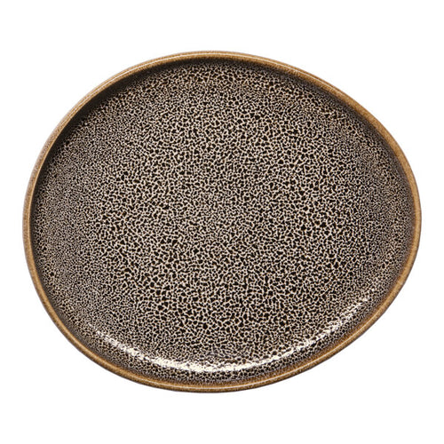 Ariane Freckles 7 5/16" x 6 5/16" Oval Rim Porcelain Platter ( Case Of 12 )