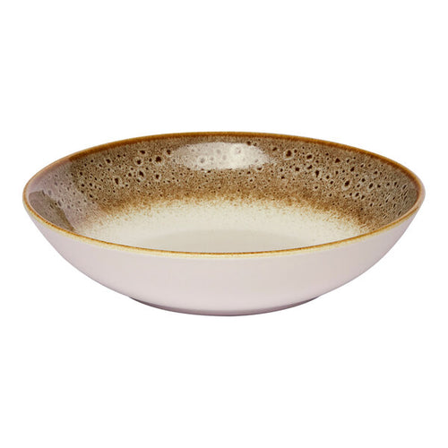 Ariane Round Porcelain Deep Coupe Plate With Inside Jaguar Effect ( Case Of 6 )