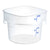 Cambro FreshPro 12 Quart Round Food Storage Container Translucent ( Case of 6 )