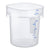 Cambro FreshPro 18 Quart Round Food Storage Container Translucent ( Case of 6 )