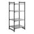 Cambro Camshelving Basics Plus Starter 4S Shelving Unit – Brushed Graphite
