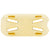 Cambro H Pan One Ninth Size Drain Shelf Amber ( Case of 6 )