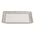 Ariane Cruise Athena Square White Porcelain Plate ( Case Of 6 )