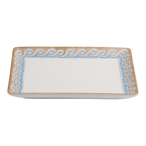 Ariane Cruise Athena Square White Porcelain Plate ( Case Of 6 )