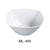Yanco ML-405 5.25″ Square Salad Bowl, 12 oz Capacity, Porcelain, Super White (3Dz)