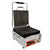 Omcan PG-CN-0515-RT Single Panini Grill with Grooved Plates and Timer – 10″ x 11″ Cooking Surface – 120V, 1800W