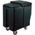 Cambro Ice Caddy 175 lb Towable Ice Transport Cart with Fixed and Swivel Casters