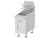 Omcan CE-CN-UR-CF15-LP Commercial Countertop Propane Gas Fryer with 26,500 BTU and 15 lb. Oil Capacity