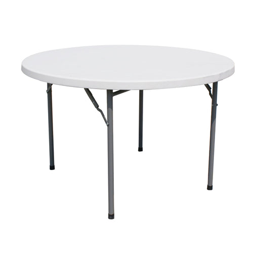 FOLDING TABLE SOLID ROUND 48 INCHES / 1200MM