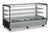 Omcan DW-CN-0252-5 60-Inch Square-Glass Countertop Display Warmer 9cu.ft. / 252L – 110V, 1650W