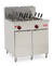 Omcan CE-CN-0022-NG Pasta Cooker Double Tank 22 Gallon, 12 baskets, 140,000 BTU Natural Gas