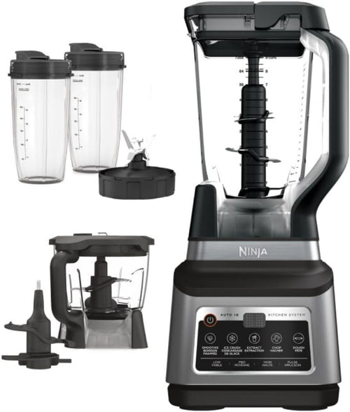 Ninja BN801 Blender 72oz Jug & Chopper 1500watt Professional Plus Kitchen System with Auto-iQ®