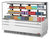 Turbo Air TOM-72L-UFD-W(B)-3S-N Horizontal Open Display Merchandiser, 23.4 cu. ft.