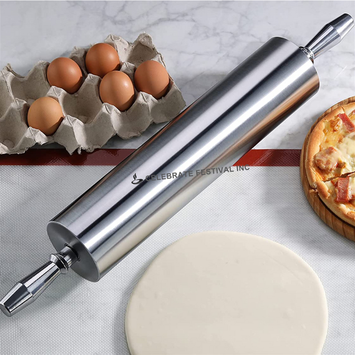 Aluminum, 15 inches, Rolling Pin by Winco