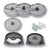 Sammic “Taco Burger” 6 Disc Package – Compact Line Commercial Vegetable Processor Disc Set