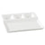 Yanco PS-2010 4-Compartment Plate, Porcelain, Bone White Pack of 12 (1Dz)