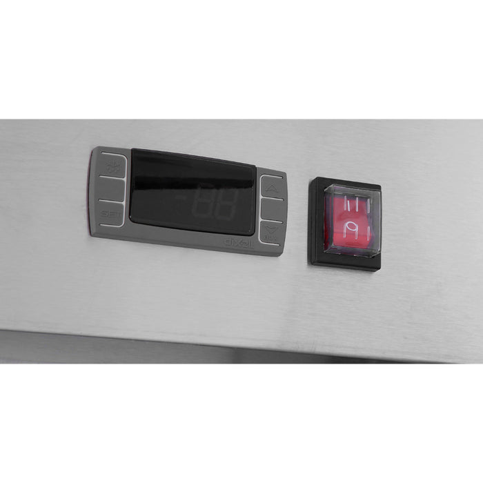 ATOSA MBF8010GRL — Top Mount Two (2) Divided Door Reach-in Refrigerator, Left-hand Hinge