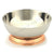 Handcrafted Short Copper & Stainless Steel Dessert Cup – Elegant Serveware for Sweets & Desserts