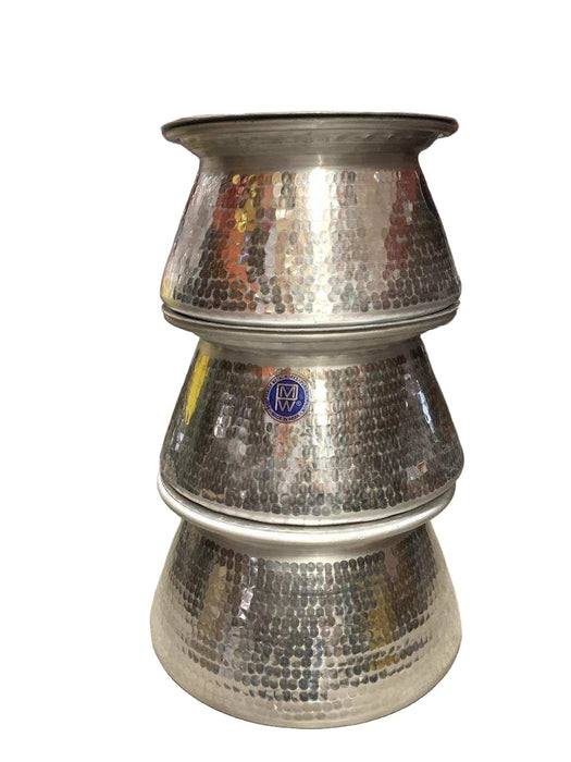 Aluminum Biryani Deghachi / Degh pot - Available in different sizes