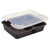 Cambro Translucent Lid for 8.5 x 13 Three Compartment Correctional Tray ( Case of 24 )