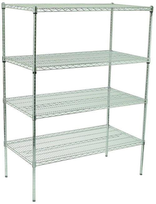 VCS SERIES- Wire Shelving Set, Chrome Plated by Winco (Case Pack of 1) - Available in Different Sizes