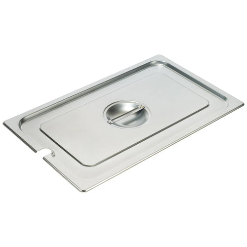Winco SPC Series Stainless Steel Steam Pan Cover, Slotted (Price / Piece) - Available in Different Sizes