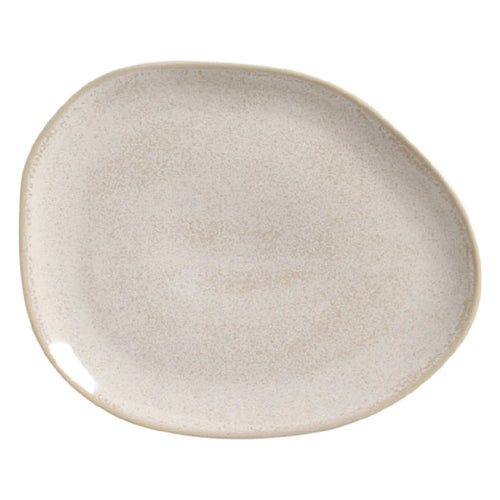 Porto Brasil Oval Plates Stoneware Latte ( Case of 12)
