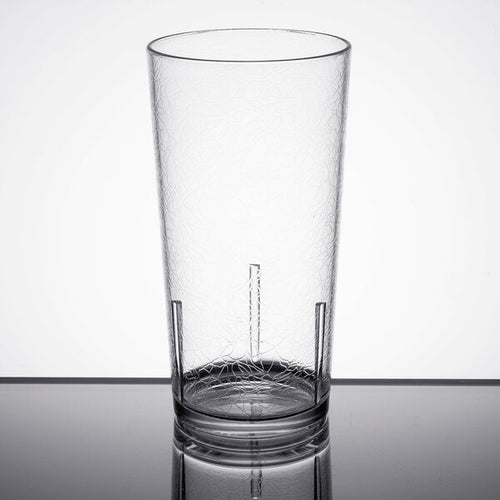 Cambro Del Mar 24 oz Plastic Tumbler Commercial Drink Glass ( Case of 36 )