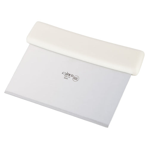 DSC-2W - Dough Scraper, Plastic Handle - White by Winco