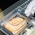 Cambro Camwear One Eighth Size Flat Food Pan Lid Clear ( Case of 6 )