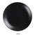 Yanco NB-309 Noble Black China Coupe Shape Round Plate (2Dz)