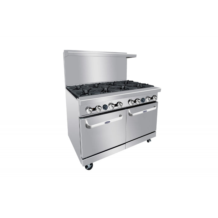 AGR-8B — 48″ Gas Range with Eight (8) Open Burners by Atosa