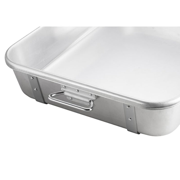 Bake/Roast Pan with Handle, Aluminum by Winco