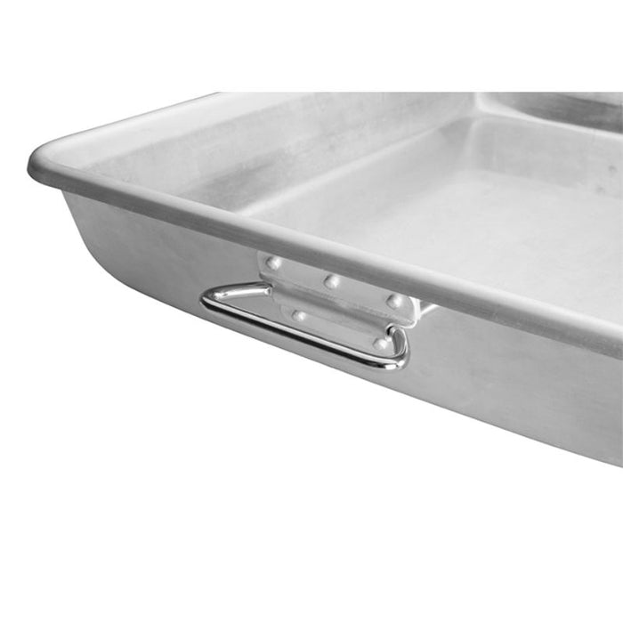 Bake/Roast Pan with Handle, Aluminum by Winco