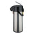 Winco Glass Lined Airpot with Lever Top, Push Button, Stainless Steel Body (Price/Piece)