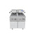 Atosa 18 Gallon Commercial Gas Pasta Cooker Stainless Steel Floor Model