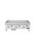 Atosa CookRite 36 Inch Heavy Duty Chrome Griddle 90,000 BTU Commercial Gas Griddle