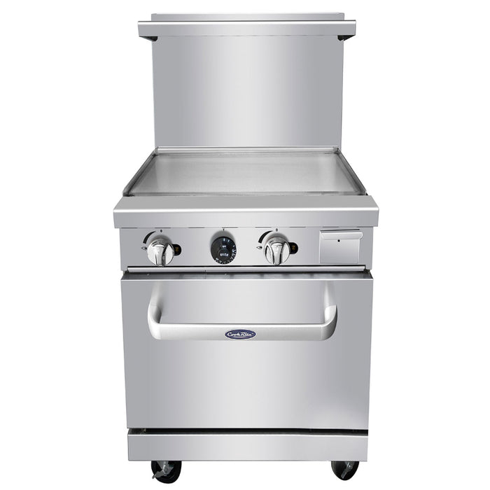 AGR-24G — 24″ Gas Range with 24″ Griddle by Atosa