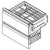 Atosa AUR0060227051 Drawer Cartridge for Worktop & Undercounter Refrigerators
