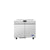 Atosa 36 Inch Two Door Worktop Refrigerator with Backsplash Commercial Stainless Steel Refrigerator