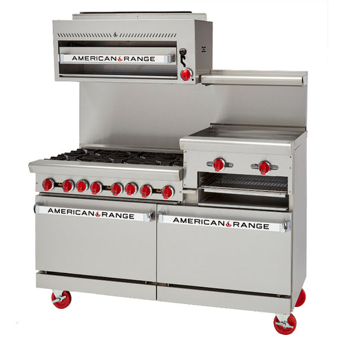 Restaurant Ranges Raised Griddles AR-6B-24RG By American Range