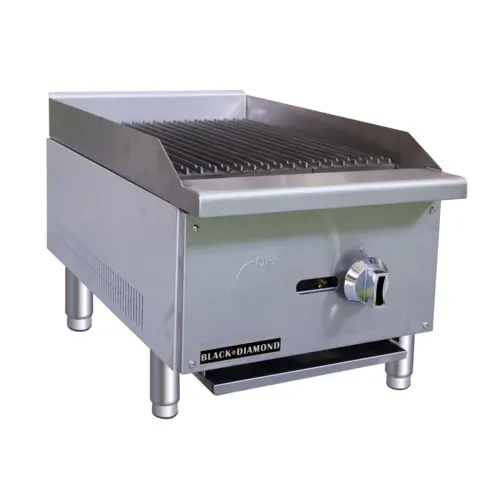 Black Diamond Natural Gas Charbroiler – BDECTC-W