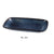 Yanco China BL-512 RECTANGULAR PLATE, Ceramic Blue Star Dinner Plate, Pack of 24 (Dz)